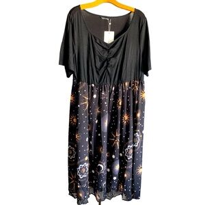 BloomChic Cosmic Midi Dress NWT 18/20 Halloween